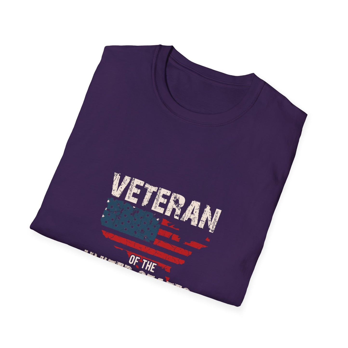 Patriotic Veteran T-Shirt for Proud Army Supporters, Military Appreciation Gift, Unisex Softstyle Tee, Memorial Day, Fourth of July, [...]