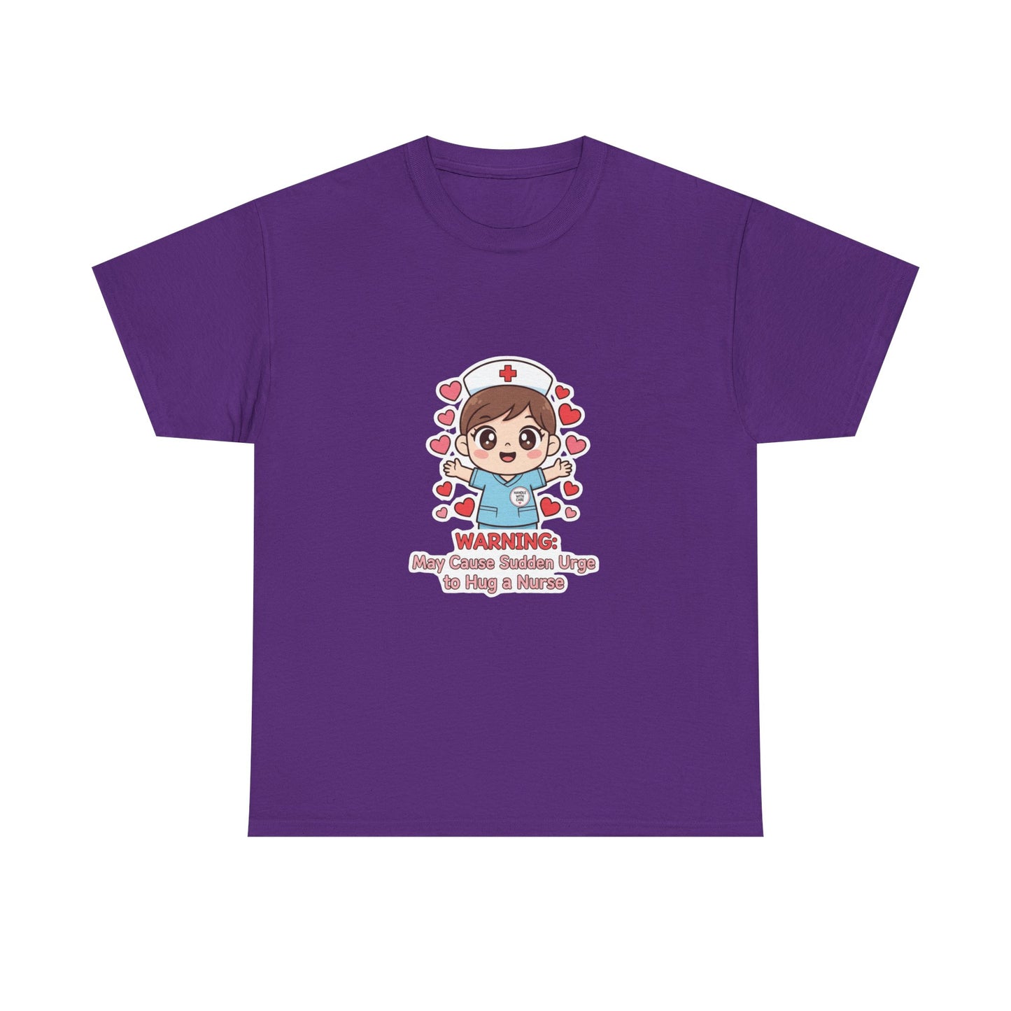 Nurse Humor Tee, Unisex Heavy Cotton Tee for Healthcare Workers, Cute Nurse Shirt, Gift for Nurses, Funny Medical Apparel, Casual T-Shirt