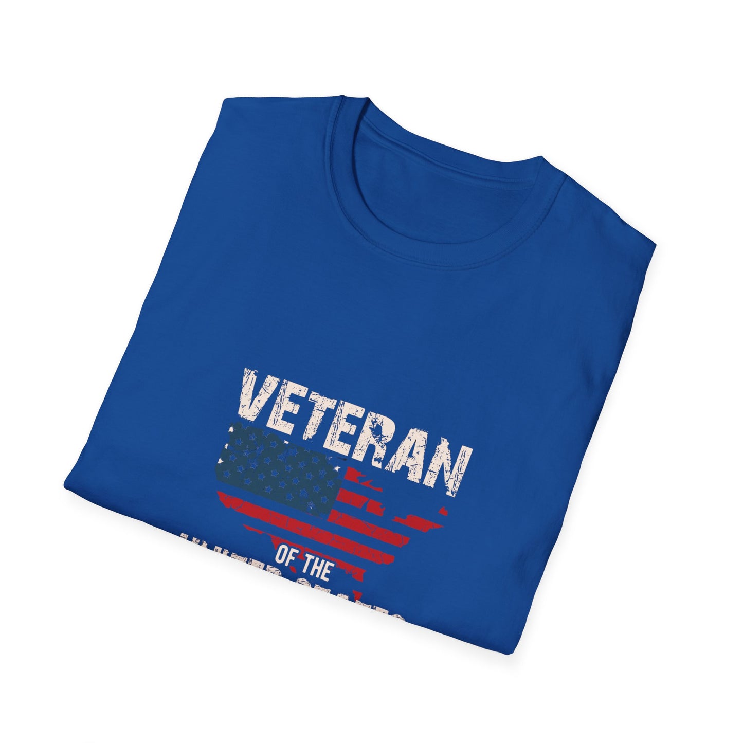 Patriotic Veteran T-Shirt for Proud Army Supporters, Military Appreciation Gift, Unisex Softstyle Tee, Memorial Day, Fourth of July, [...]