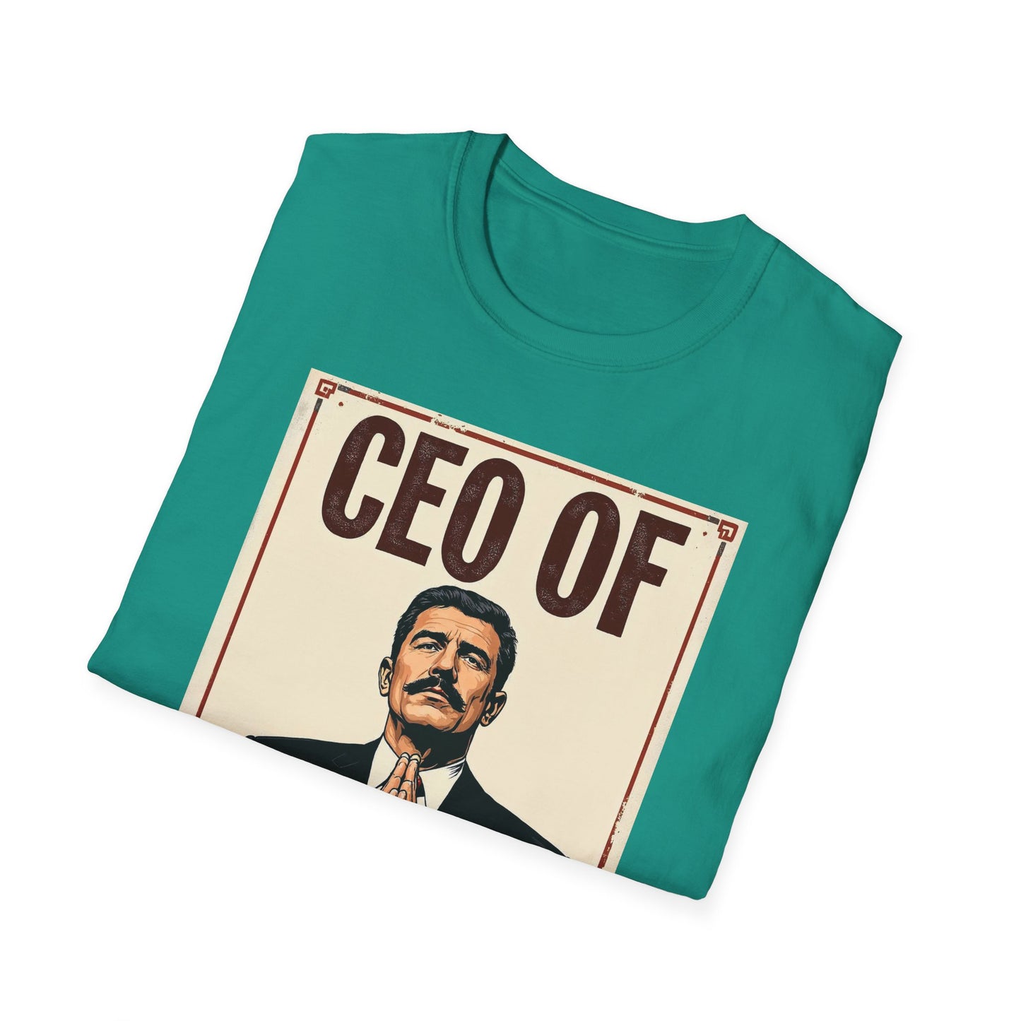 CEO of Amen Corner Unisex T-Shirt, Funny Gift for Men, Graphic Tee, Casual Wear, Unique Humor Shirt