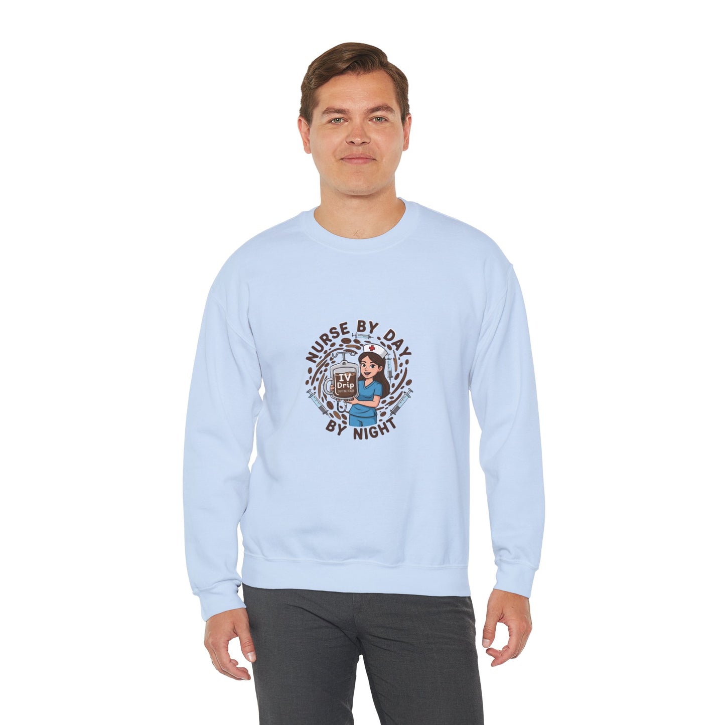Nurse Crewneck Sweatshirt, Nurse Gift, Medical Apparel, Funny Sweatshirt, Healthcare Worker Gift, Comfortable Pullover