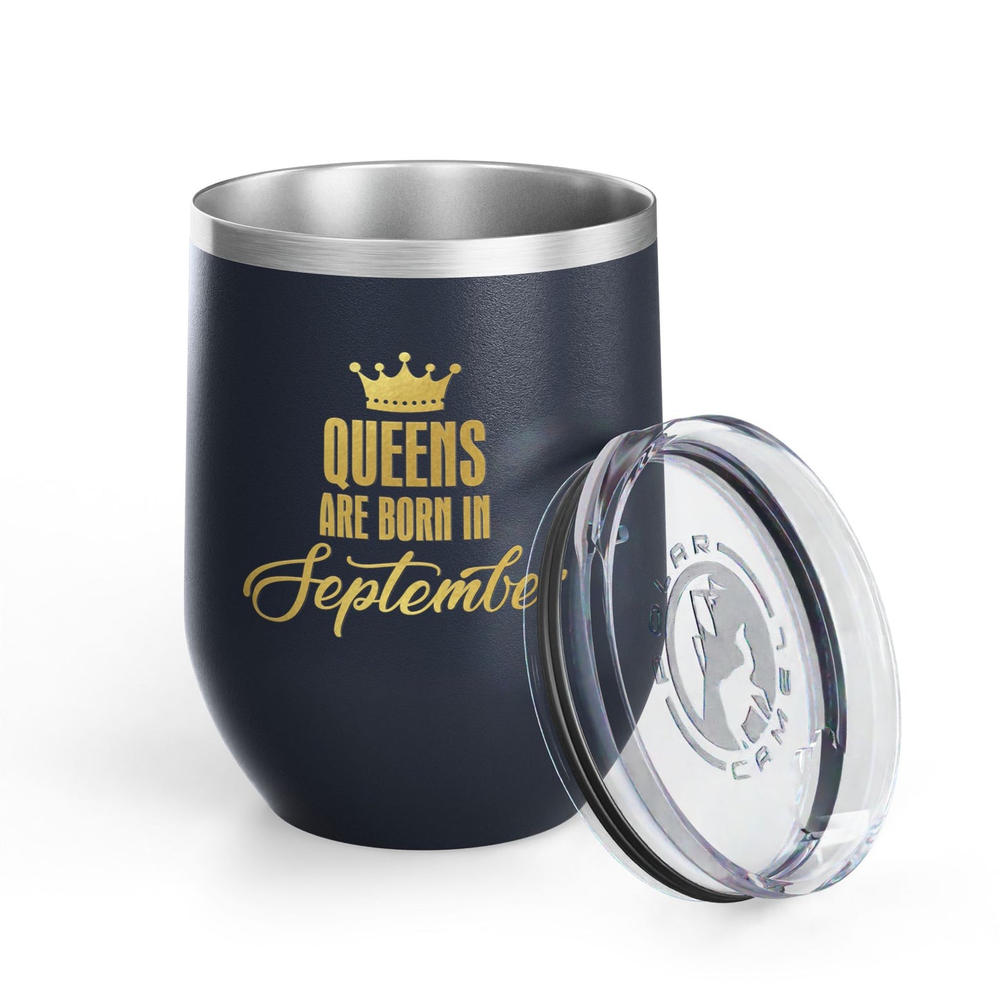September Queens Wine Tumbler, 12oz | Birthday Gift for Her | Insulated Drinkware | Bachelorette Party Favor | Wine Lover Gift | [...]