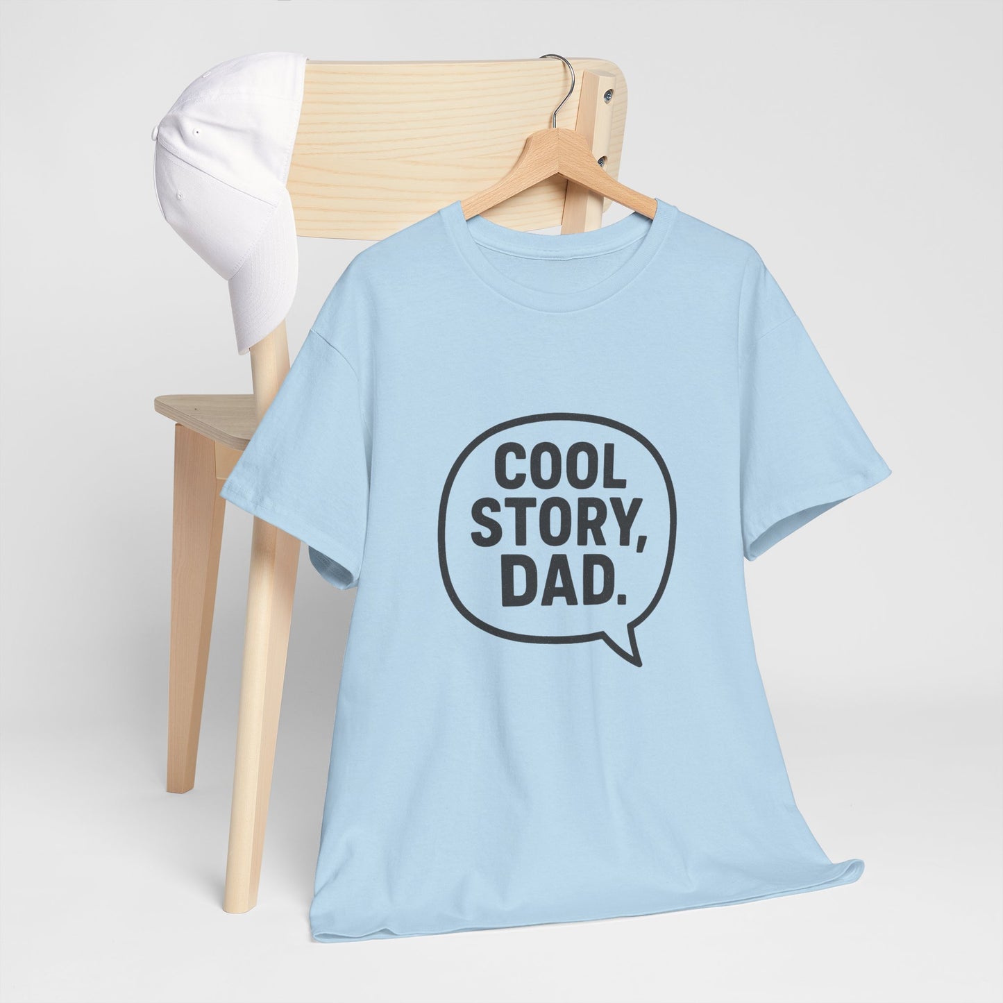Cool Story Dad Tee | Father's Day Gift, Dad Humor Shirt, Unisex Statement Tee, Casual Gift for Him, Funny Graphic Tee