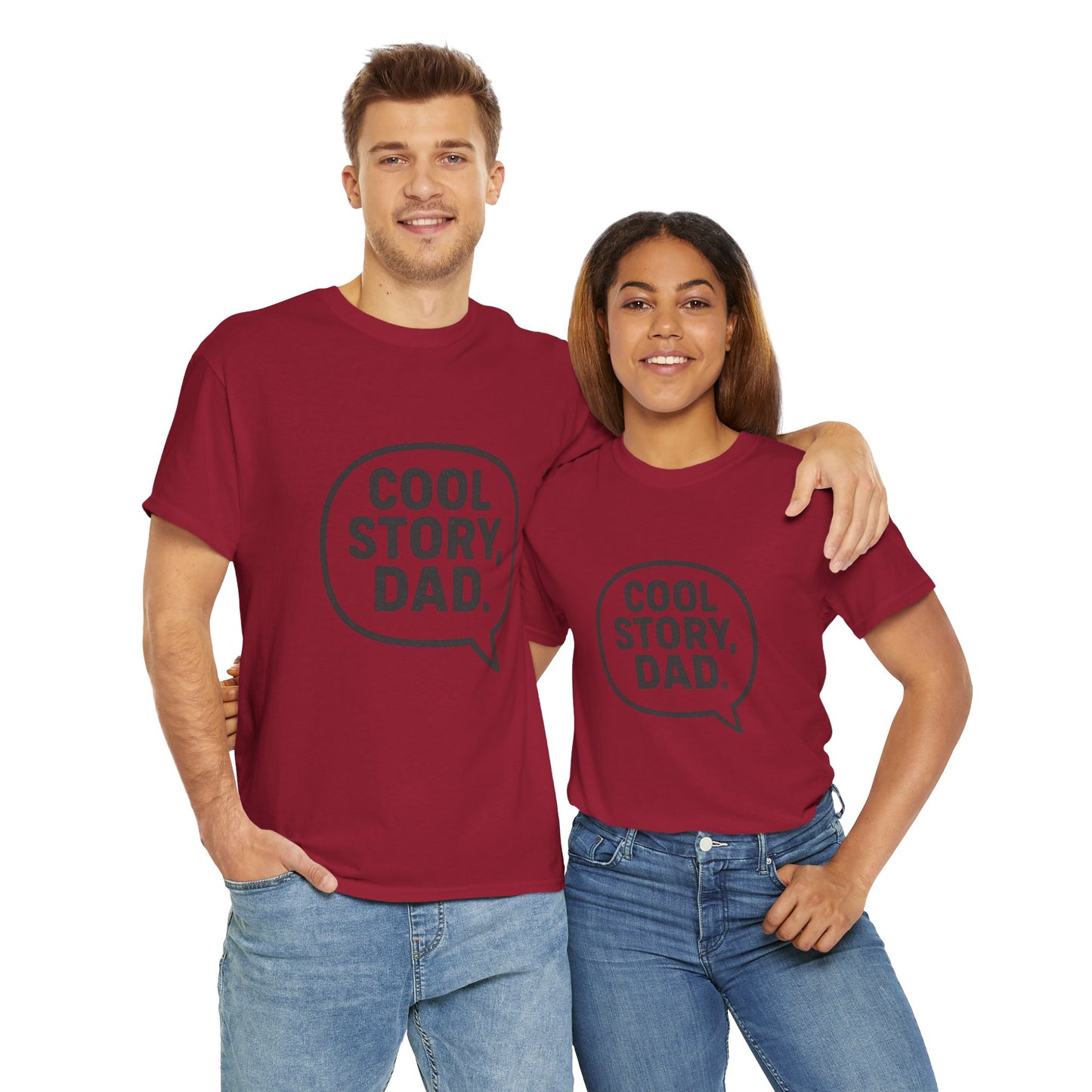 Cool Story Dad Tee | Father's Day Gift, Dad Humor Shirt, Unisex Statement Tee, Casual Gift for Him, Funny Graphic Tee