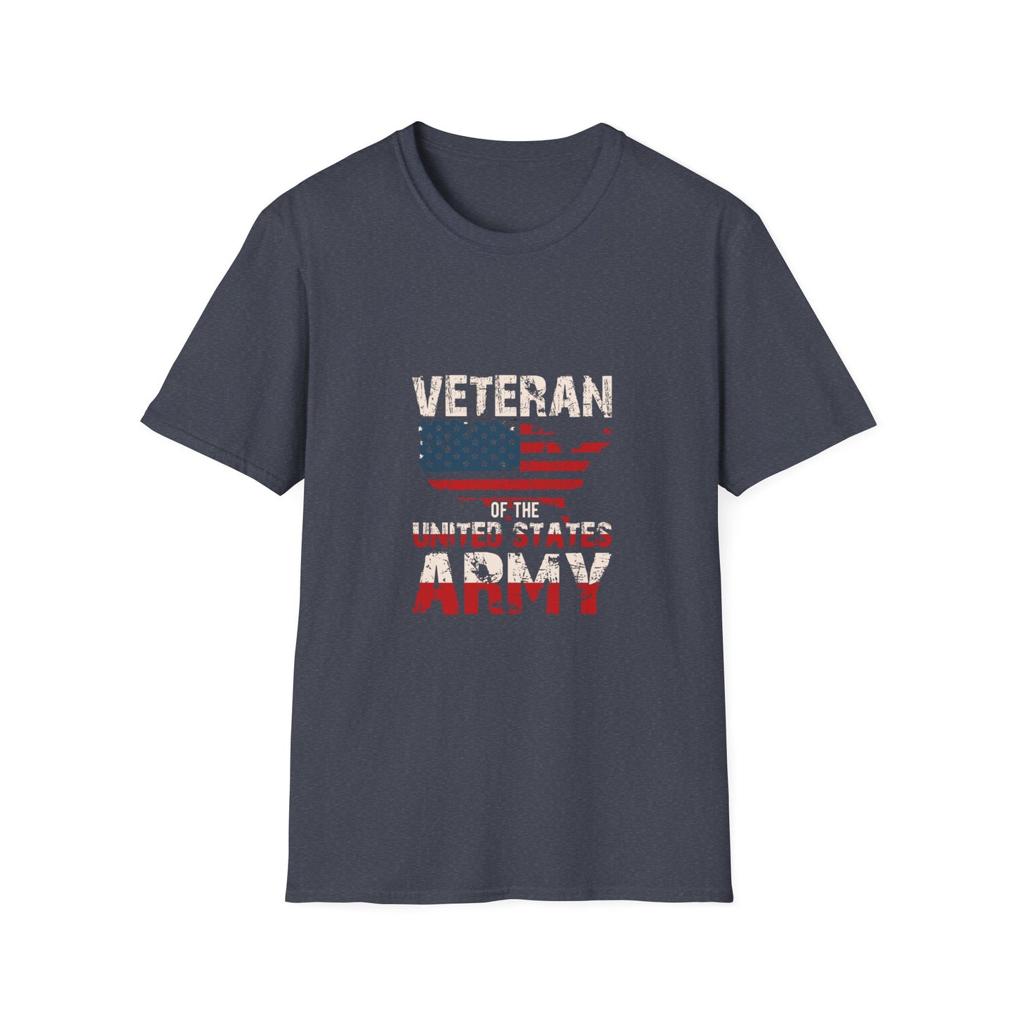 Patriotic Veteran T-Shirt for Proud Army Supporters, Military Appreciation Gift, Unisex Softstyle Tee, Memorial Day, Fourth of July, [...]