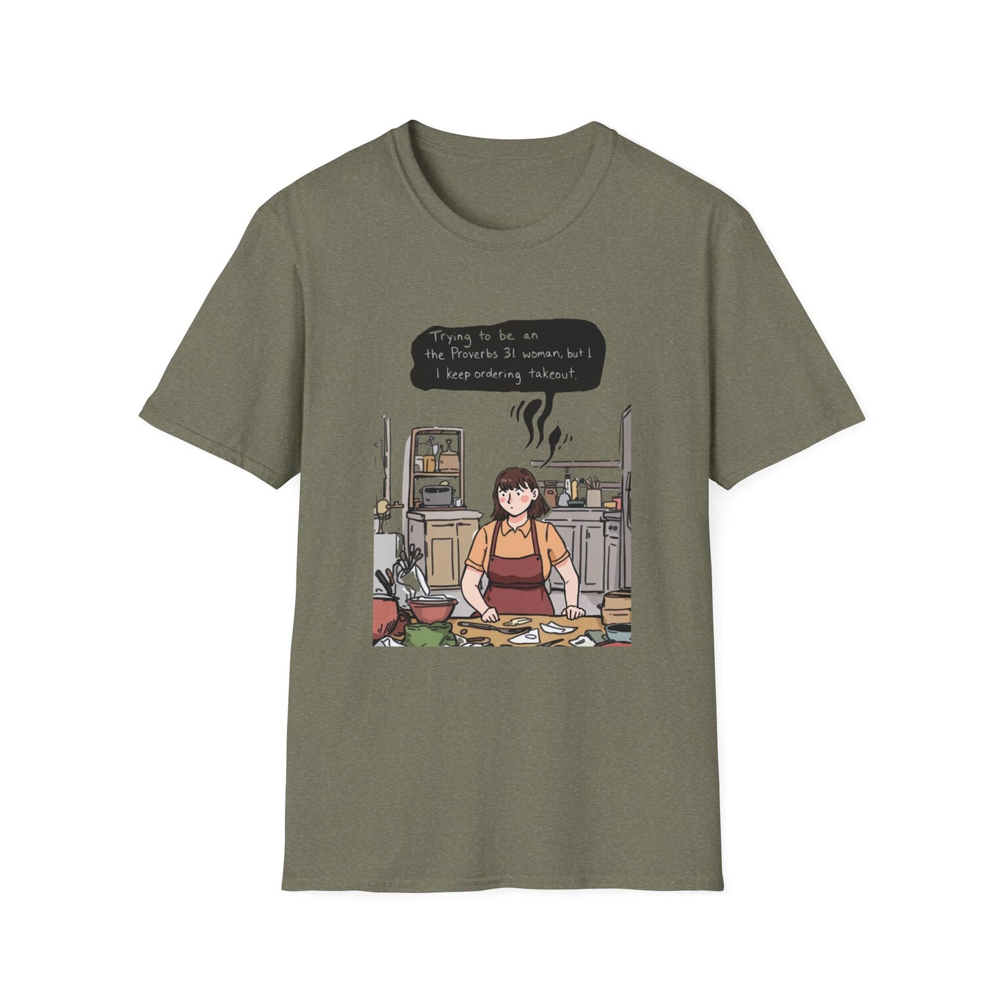 Culinary Humor T-Shirt - Cooking Gift, Funny Shirt, Foodie Apparel, Chef Tee, Unisex Kitchen Style